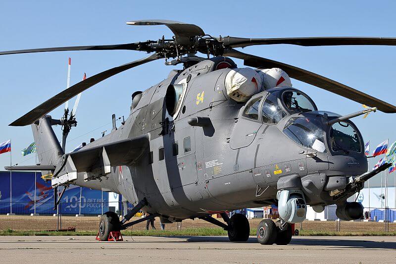hélicoptère russe-Mi-35M
