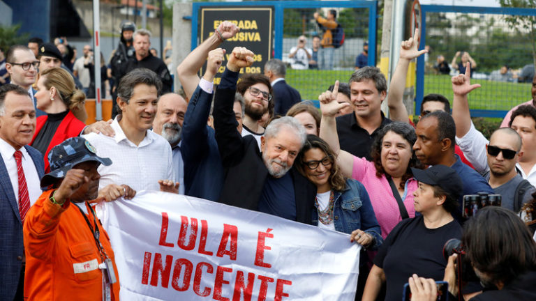 Lula-ex-president Brésil-libération