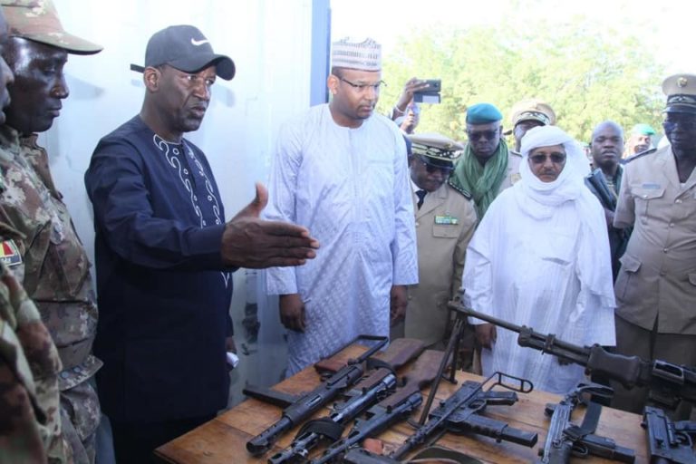 cantonnement combattants Soufroulaye clôture des opérations première phase du DDR spécial.