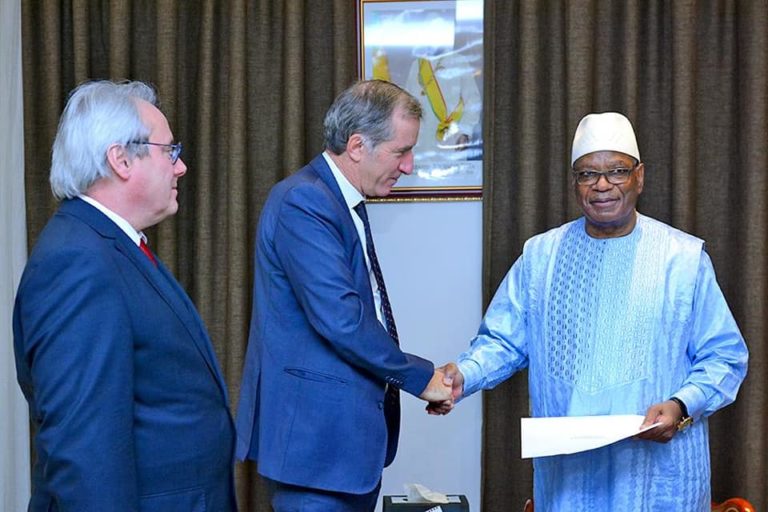 Christophe Bigot, envoyé spécial du Président français pour le Sahel- IBK