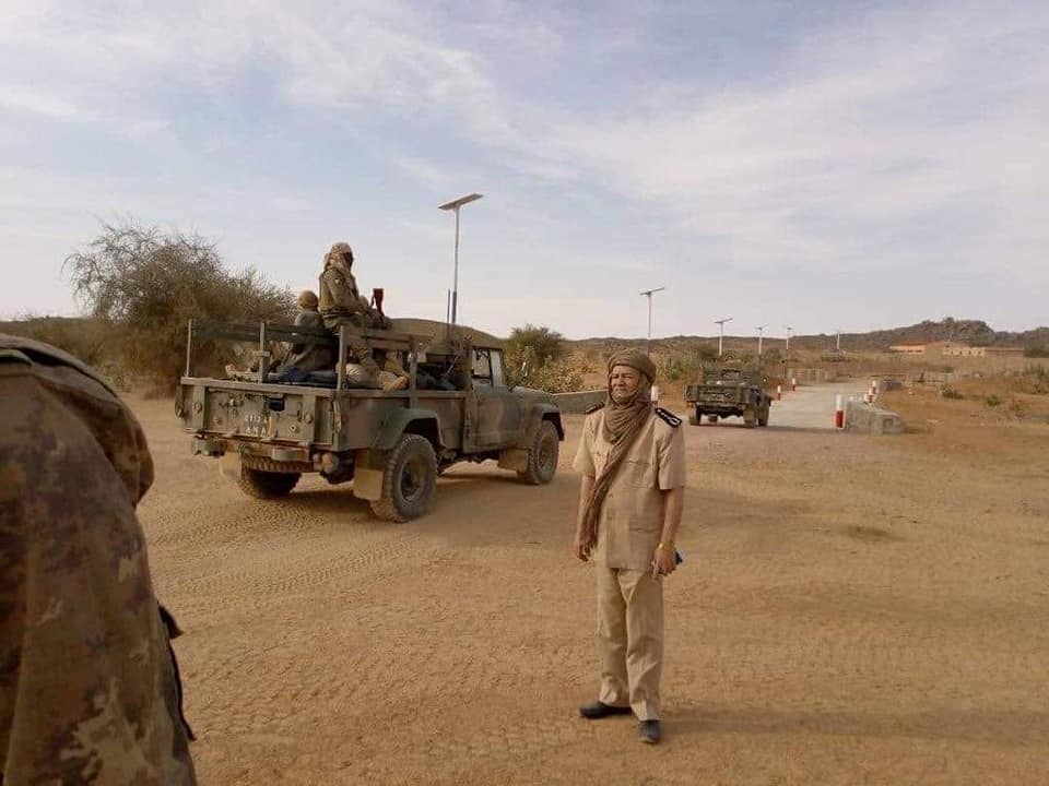 Arrivée FAMA à Kidal-accueil par le Gouverneur