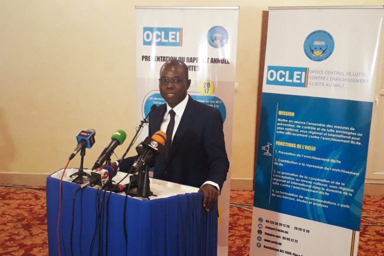 Moumouni Guindo-président Office Centralde Lutte contre l'Enrichissement Illicite- OCLEI-mali