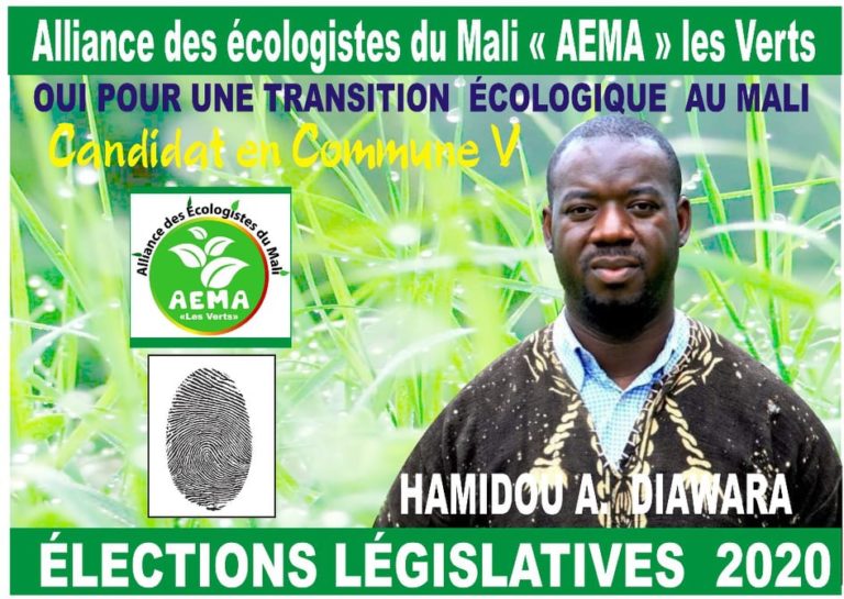 Hamidou Almamy Diawara-porte-parole Alliance Ecologistes Mali_AEMA