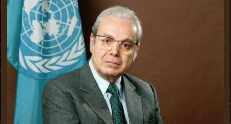 Javier-Perez-de-Cuellar-secrétaire-général-décédé-100-ans