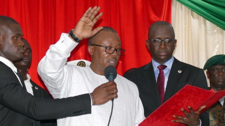 Umaro Sissoco Embalo-Guinée Buseau