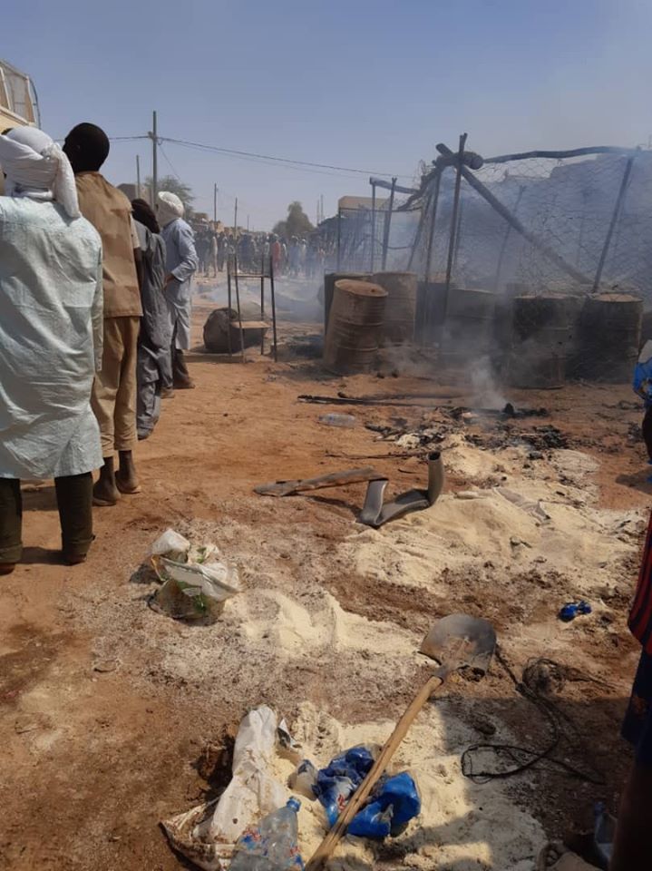 marché kidal -en feu