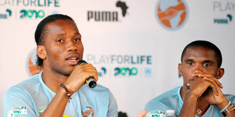 Didier Drogba- Samuel Eto'o Fils