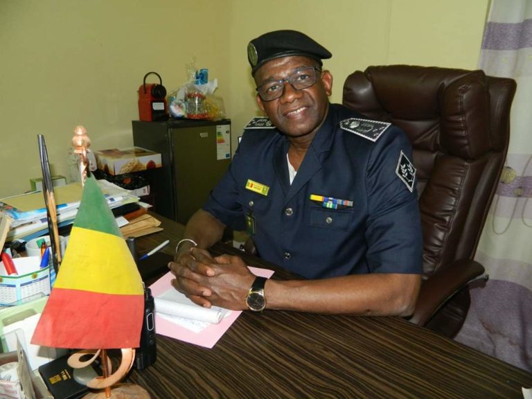 Siaka Bouran Sidibé, directeur régional de la police du district de Bamako