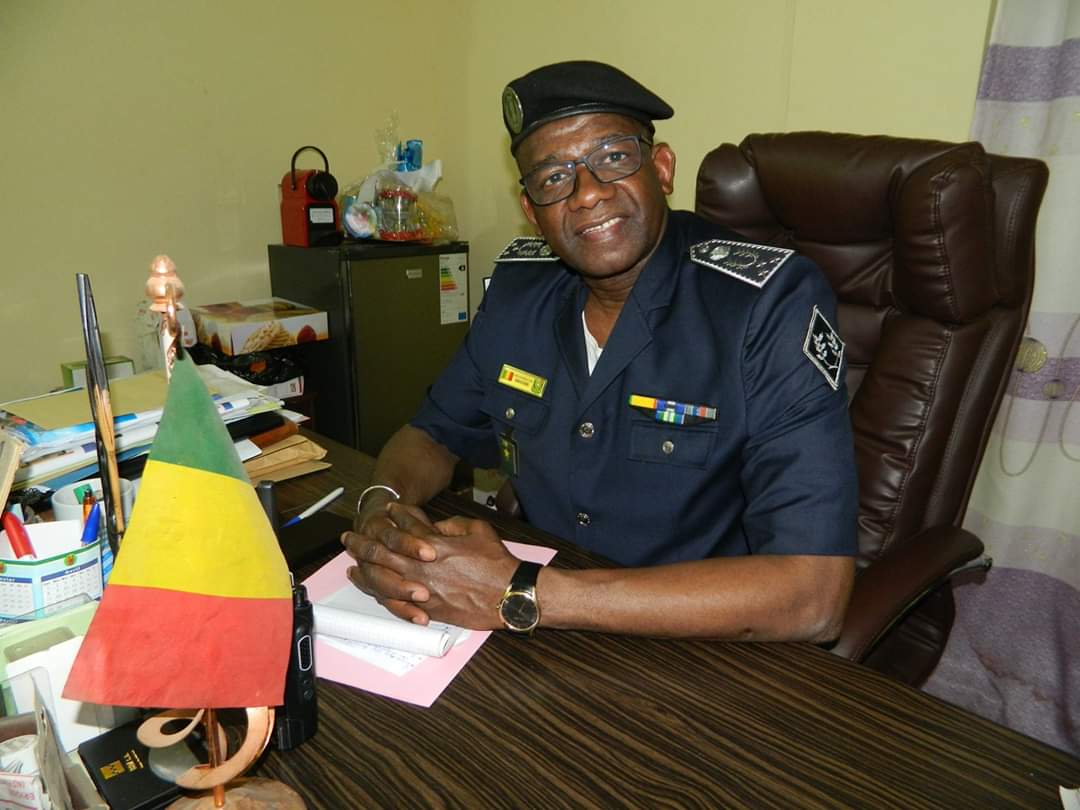 Siaka Bouran Sidibé, directeur régional de la police du district de Bamako