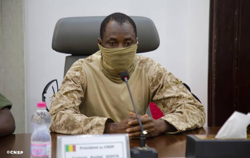 Assimi Goïta-Colonel-président-Conseil National pour le Salut du Peuple-Mali