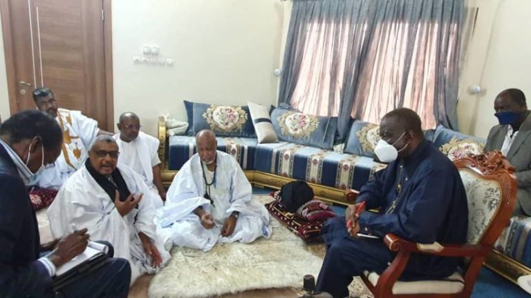 Goodluck Jonathan chez Bouyé Haïdara à Nioro Sahel_crise sociopolitique mali