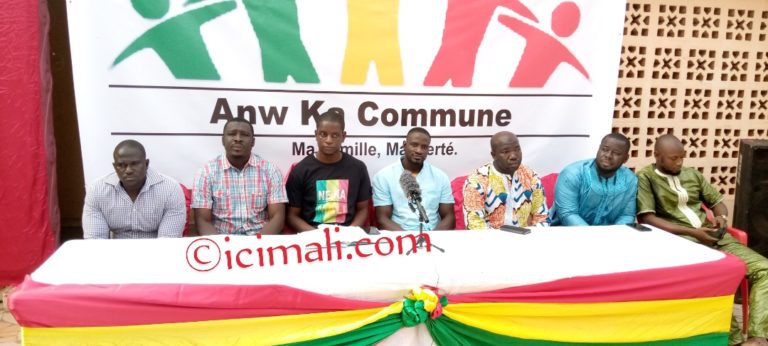 Plateforme Anw Ka Commune 2-conférence de presse lancement