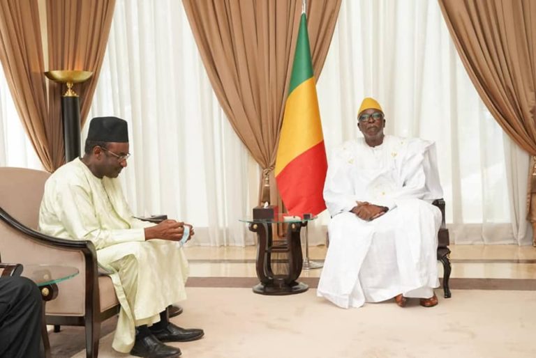 Pr Hamidou Boly -représentant CEDEAO Mali- Bah N'Daw Président Transition