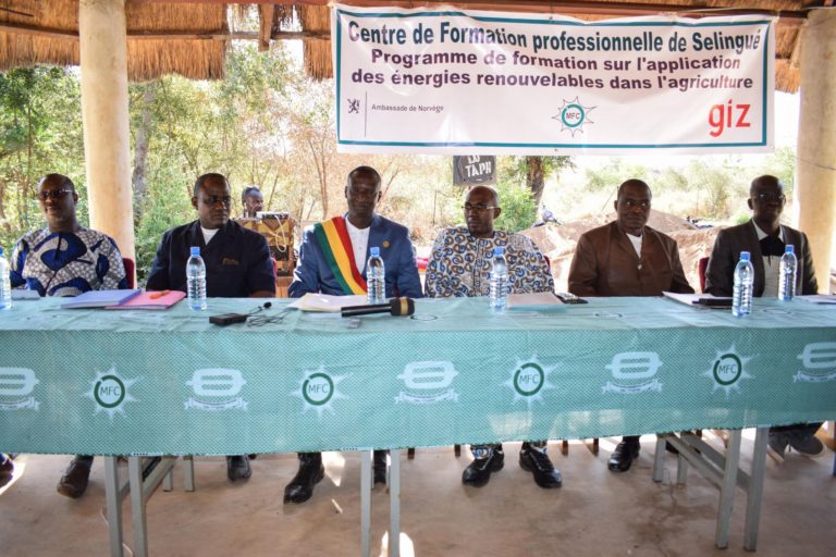 centre de formation professionnelle ouvert à Selingué