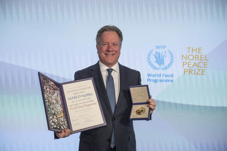 David Beasley-Directeur exécutif du PAM _ Prix Nobel Paix