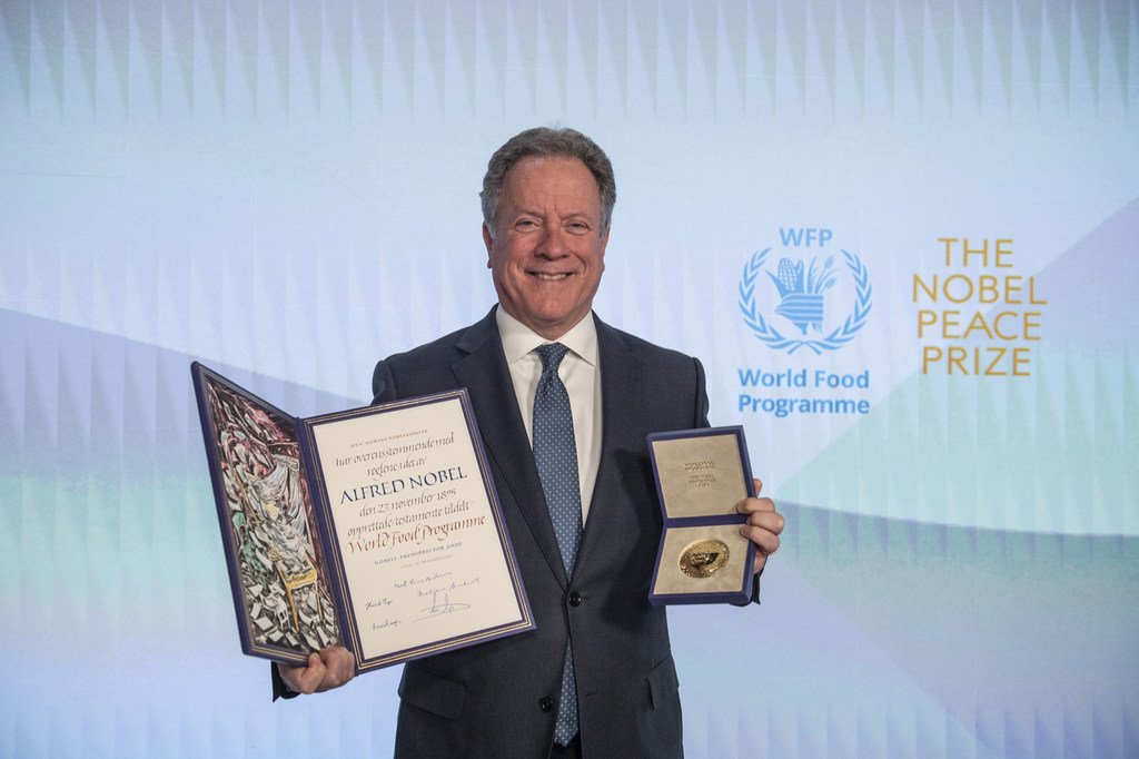 David Beasley-Directeur exécutif du PAM _ Prix Nobel Paix