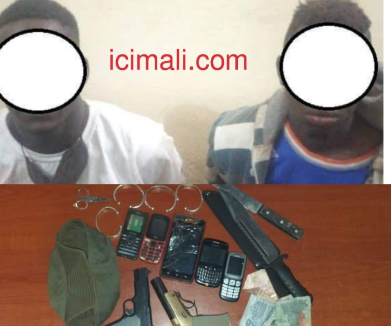 Bandits arrêtés à Sokorodji- Bamako_Mali