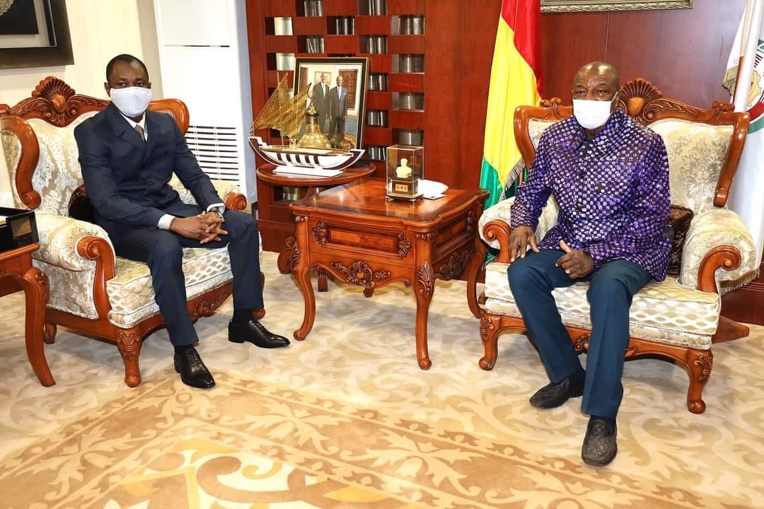 Colonel Assimi Goïta_vice-président chez le président Alpha Condé de la Guinée