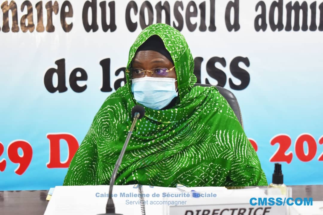 Diéminatou Sangaré-Directrice générale caisse malienne sécurité sociale_Mali