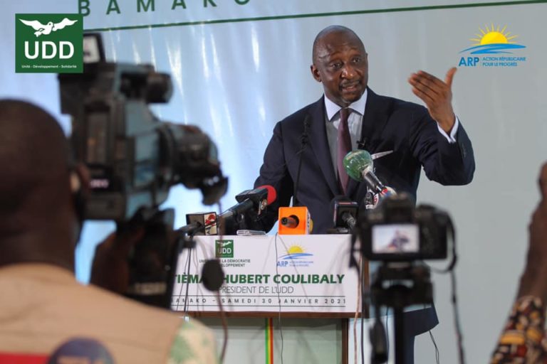 Tiéman Hubert Coulibaly-président UDD