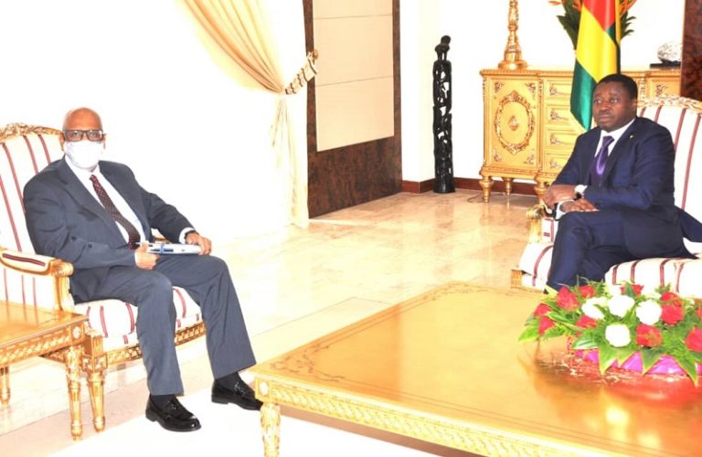 Faure Gnassingbé_Présient République Togolaise et Zeini-Moulaye-minstre affaiires étrangères Mali