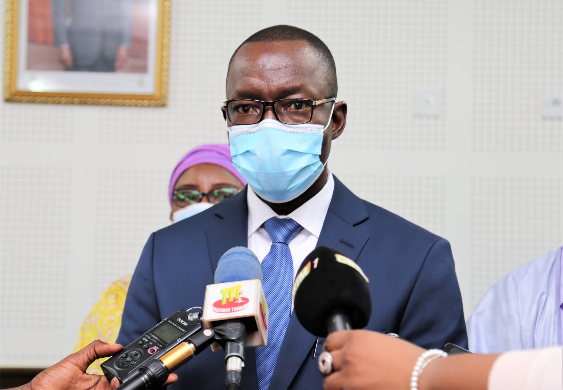 Malick Diaw-président CNT à Lome