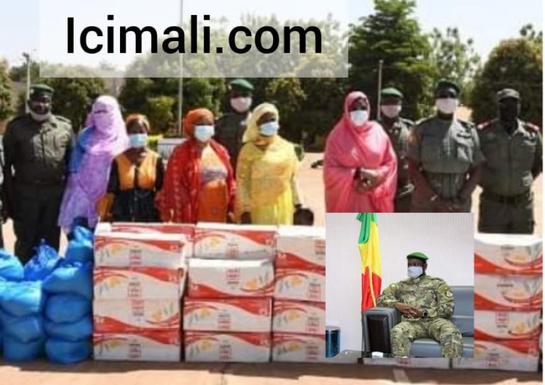 Don de vivres aux militaires-vice président