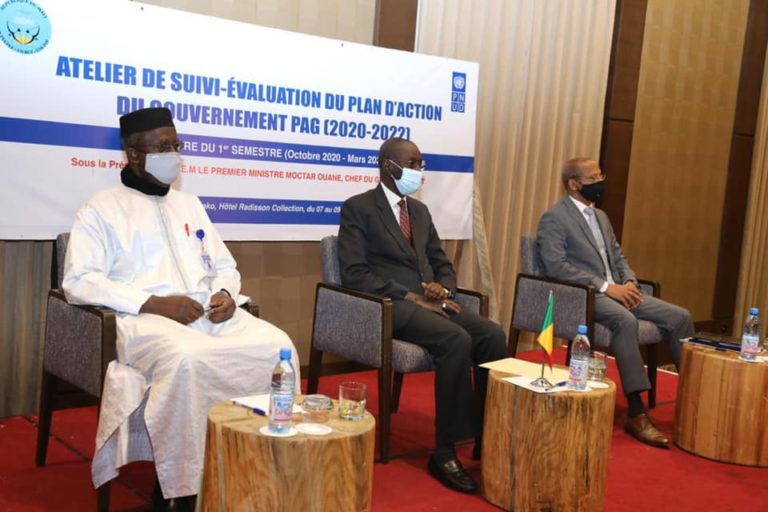 Lancement Atelir de suivi-évaluation du Plan d'Action du Gouvernement -PAG 2020-2022-Moctar Ouane