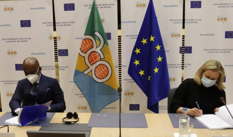 Paraphe du nouvel accord ACP-UE