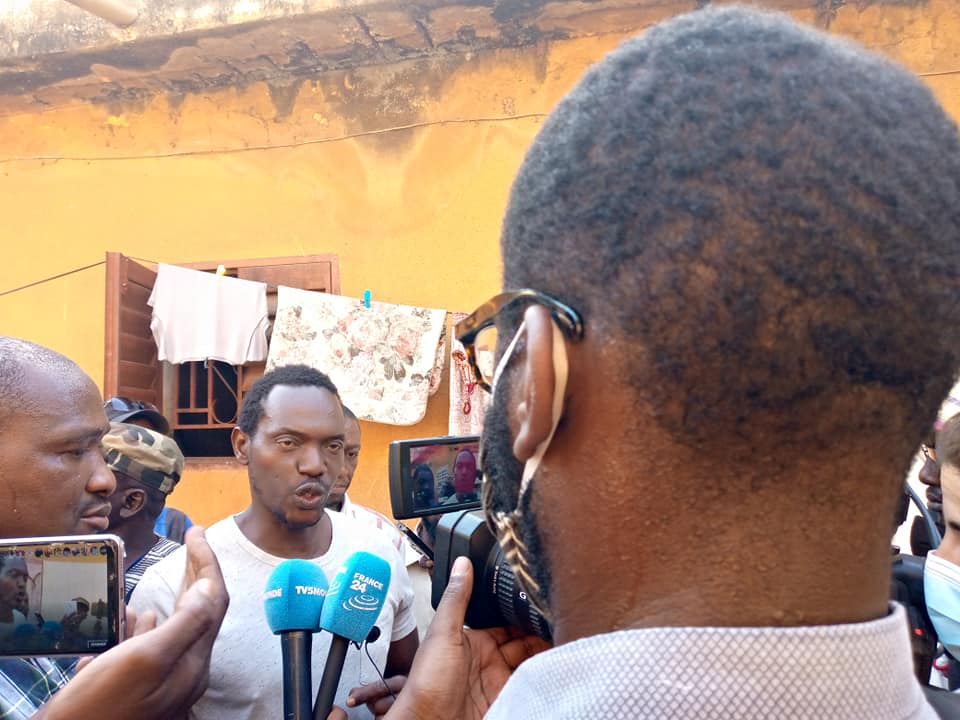 Ras Bath à sa sortie du prison