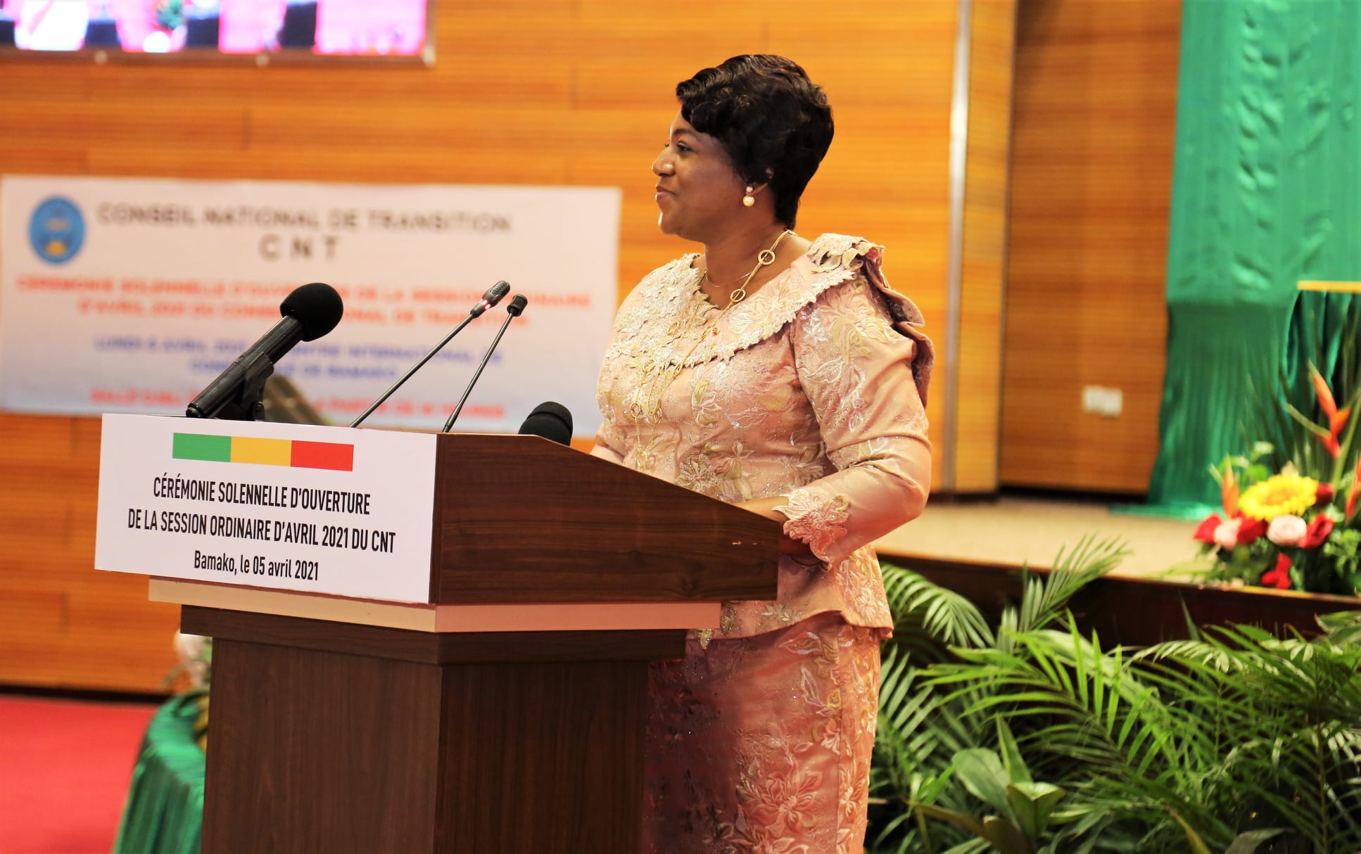 Yawa Djigbodi Tsègan-Présidente Assemblée Nationale du Togo