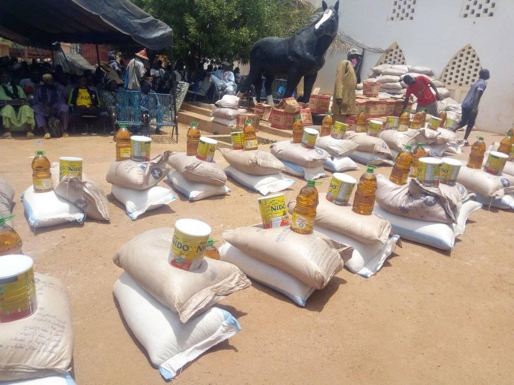 Sucre-céréales-Don Fondation Maliba- Mois Ramadan 2021-