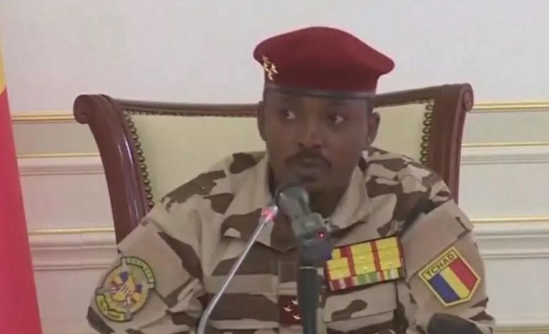 général Mahamat Idriss Deby, chef du Conseil militaire de transition (CMT) et chef de l'Etat- Tchad