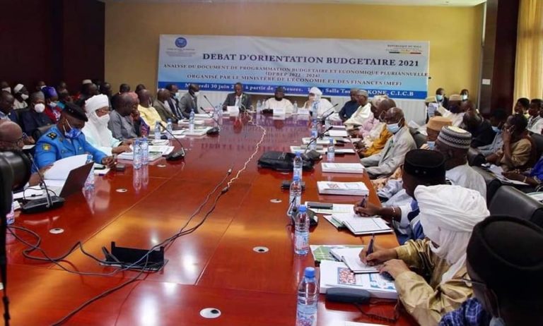 Débat d'orientation budgétaire mali