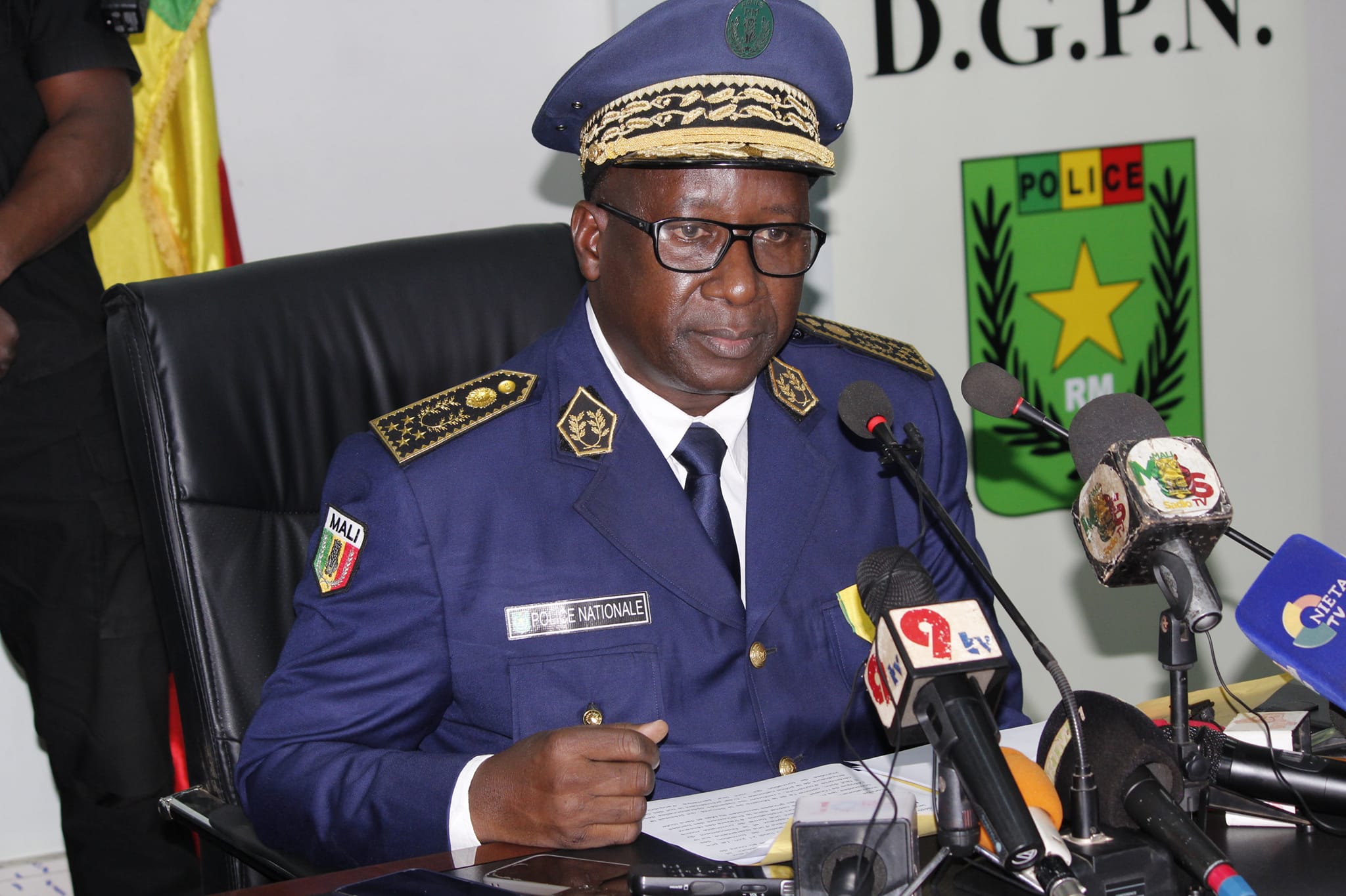 Soulaïmane Traoré- Directeur Général de la Police Nationale Mali-Contrôleur Général de Police