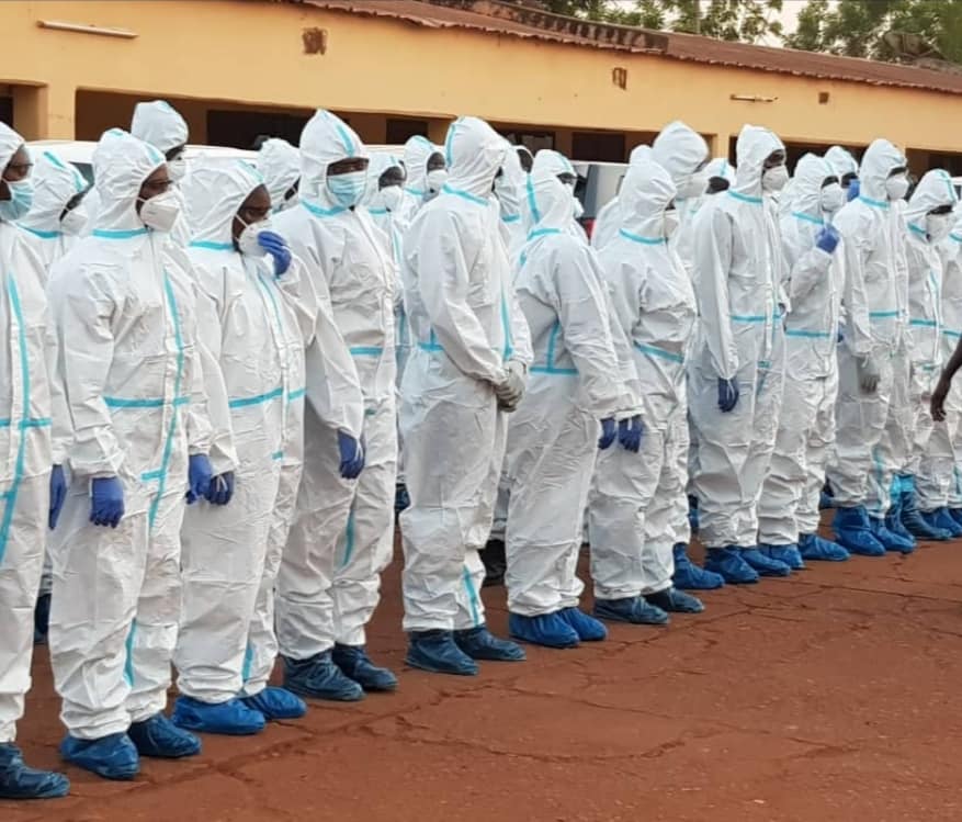 équipe-médécins-infirmers-covid-19 Mali