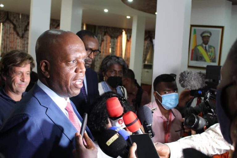 délégation du Conseil de sécurité des Nations unies conduite par l'Ambassadeur Représentant du Kenya à l'ONU