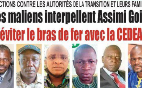 Des Maliens interpellent Assimi Goita à éviter le bras de fer avec la CEDEAO