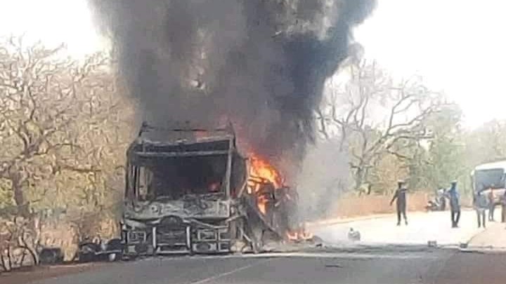 Attaque terroriste contre un véhicule- village-Songho- Bandiagara