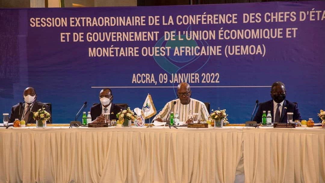 Sommet Extraordinaire-UEMOA-Crise politique Mali