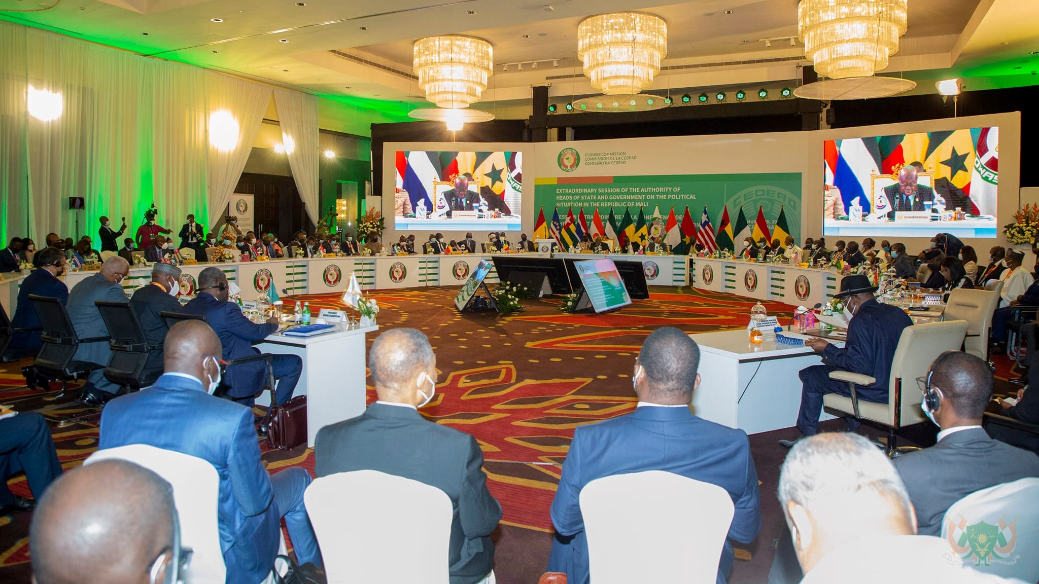 Sommet extraordinaire CEDEAO sur le Mali-Accra_Dimanche 9 janvier 2022