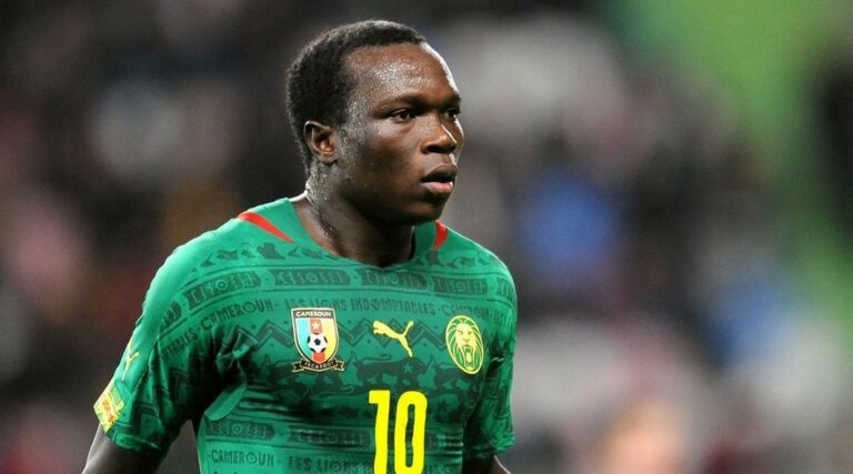 Aboubacar Vincent-capitaine-attaquant Lion indomptable Cameroun
