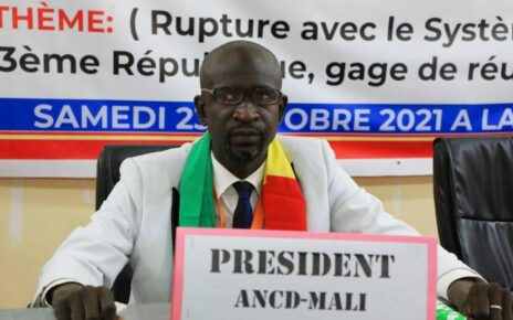 Alassane Dembélé dit Alasko-président du parti Alliance des Nationalistes Convaincus pour le développement du MALI (ANCD-MALI )