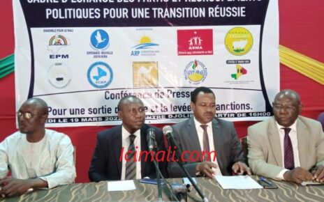 Cadre d'Echange des Partis et regroupements de partis politiques pour une transition réussie au Mali