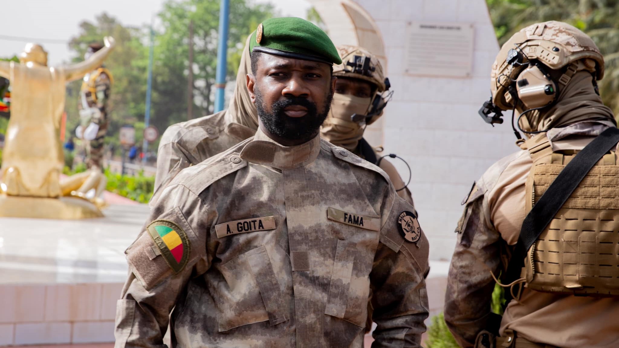 Colonel Assimi Goïta-Président de la Transition