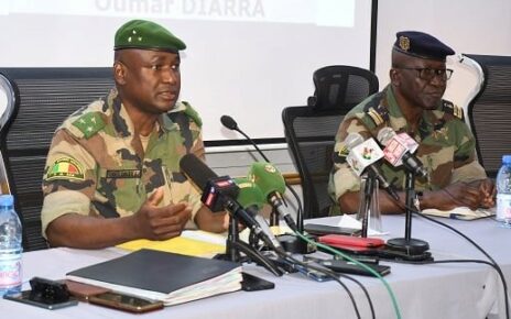 Général de division Oumar Diarra Chef d'état major général des armées-CEMGA