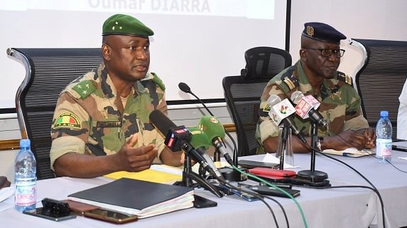 Général de division Oumar Diarra Chef d'état major général des armées-CEMGA