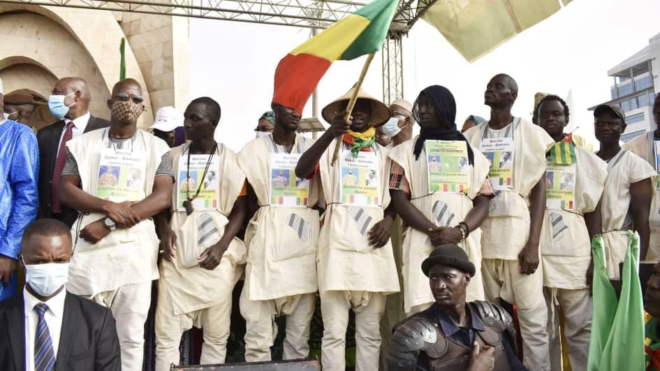 Panafricanistes-marcheurs-Senagal-Mali