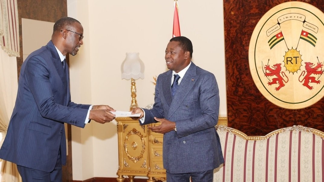 Faure Essozimna Gnassingbé-Président Togo-et-Abdoulaye Diop-ministre affaires étrangères Mali