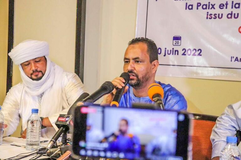 CMA-responsables-Attaye Ag Mohamed-Chef Délégation_Mohamed Elmaouloud Ramadane-porte-parole-CMA